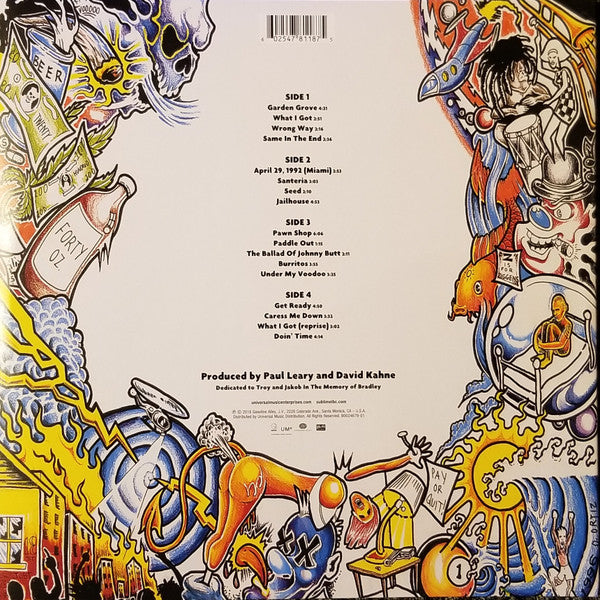 Sublime - Sublime (1996) - VG+ 2 LP Record 2016 Gasoline Alley USA Vinyl - Alternative Rock / Punk / Ska - Shuga Records
