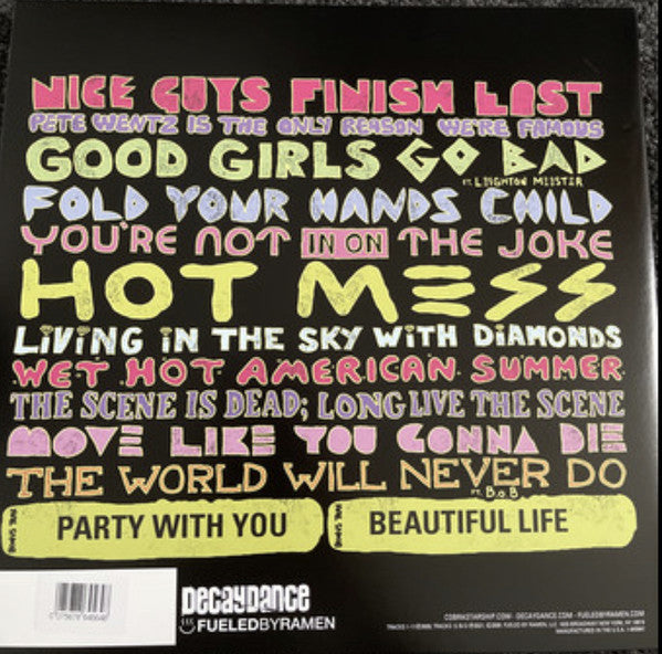 Cobra Starship - Hot Mess (2009) - Mint- LP Record 2022 Fueled By Ramen Decaydance Silver Vinyl - Rock / Pop Punk - Shuga Records