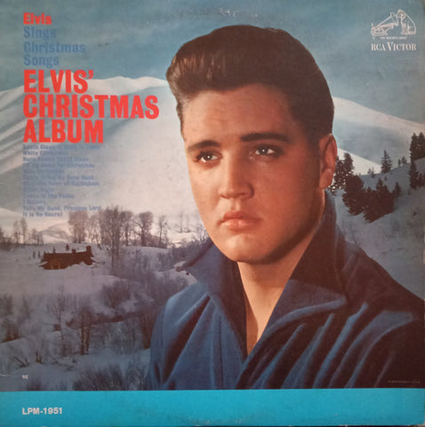 Elvis Presley ‎– Elvis' Christmas Album - VG 1964 Mono USA Original - Holiday / Rock & Roll