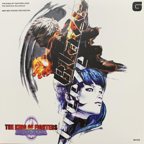 SNK Neo Sound Orchestra - The King Of Fighters 2000 The Definitive Soundtrack - Mint- 2 LP Record 2022 Brave Wave Orange & Blue Vinyl, Booklet & Download - Video Game Music - Shuga Records