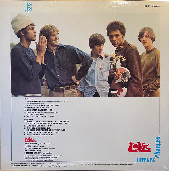 Love - Forever Changes (1967) - VG+ LP Record 1985 Elektra USA Vinyl - Psychedelic Rock / Folk Rock - Shuga Records