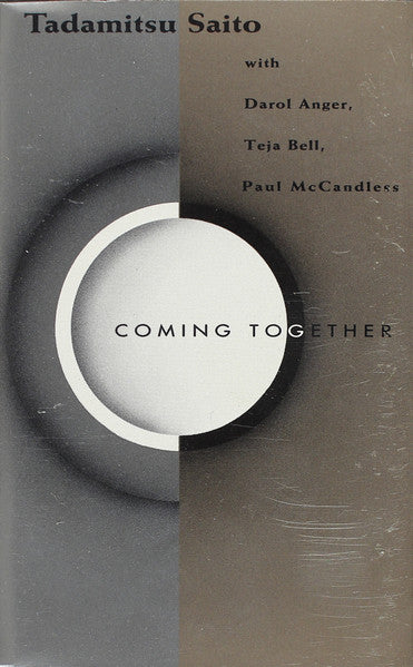 Tadamitsu Saito, Darol Anger, Teja Bell, Paul McCandless - Coming Together - VG+ Cassette 1992 Private Press USA Tape - New Age / Jazz - Shuga Records