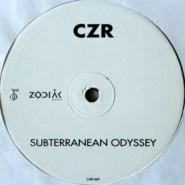 Blue Muse / CZR - Enchanted / Subterranean Odyssey - VG+ 12" Single Record 2001 Zodiac Music Vinyl - Chicago House - Shuga Records