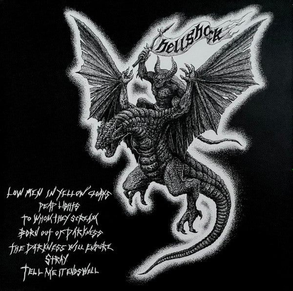 Hellshock - They Wait For You Still - VG+ LP Record 2010 Agipunk Italy Original Vinyl & Poster - Punk / Hardcore / Death Metal - Shuga Records