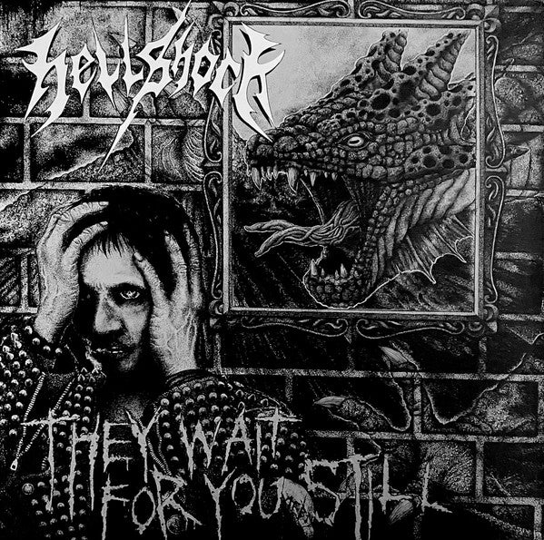 Hellshock - They Wait For You Still - VG+ LP Record 2010 Agipunk Italy Original Vinyl & Poster - Punk / Hardcore / Death Metal - Shuga Records