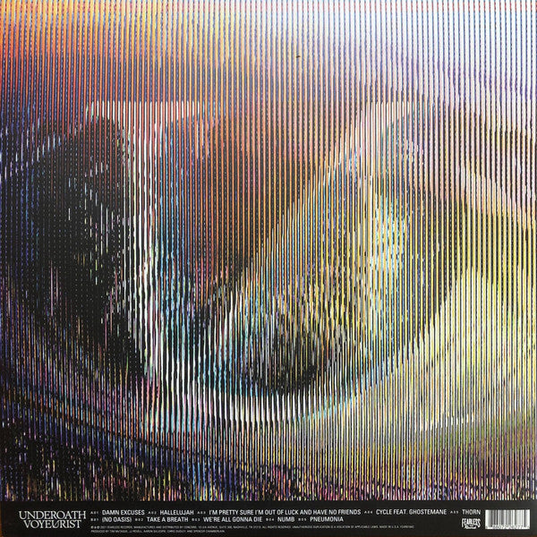 Underoath - Voyeurist - New LP Record 2022 Fearless Walmart Exclusive Pink and Black Marbled Vinyl - Rock / Metalcore / Post-Hardcore - Shuga Records