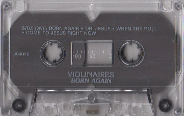 The Violinaires - Born Again - VG+ Cassette 1982 Jewel USA Tape - Gospel / Soul - Shuga Records