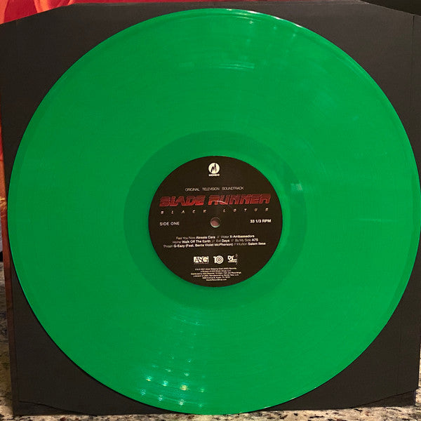 Various – Blade Runner: Black Lotus - Mint- LP Record 2022 Mondo Def Jam Neon Green Vinyl - Soundtrack / Electronic / Hip Hop - Shuga Records