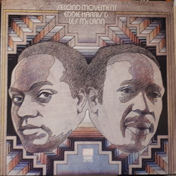 Eddie Harris & Les McCann - Second Movement - VG+ LP Record 1971 Atlantic USA Club Edition Vinyl - Jazz / Soul-Jazz / Post Bop - Shuga Records