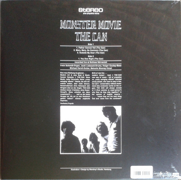 The Can - Monster Movie (1969) - New LP Record 2022 UK Mute Monster Sky Vinyl & Download - Psychedelic Rock / Krautrock