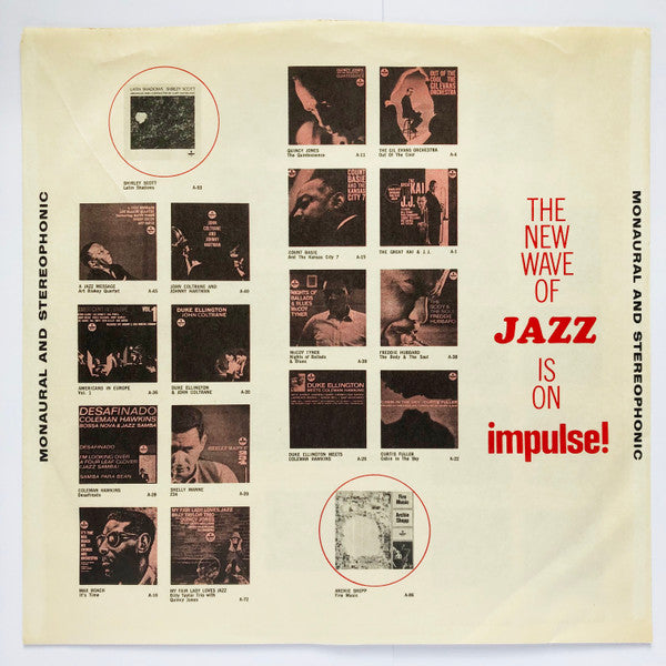 John Coltrane - Expression (1967) - VG+ LP Record 1968 Impulse! USA Vinyl - Free Jazz / Modal / Bop - Shuga Records
