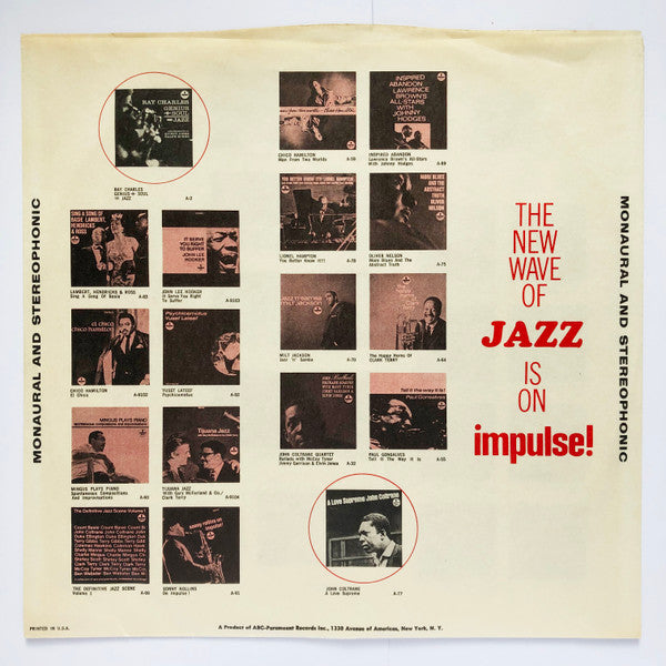 John Coltrane - Expression (1967) - VG+ LP Record 1968 Impulse! USA Vinyl - Free Jazz / Modal / Bop - Shuga Records