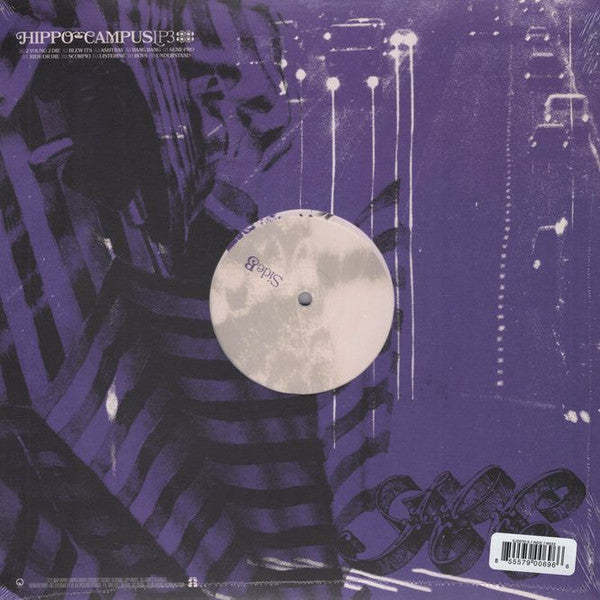 Hippo Campus - LP3 - Mint- LP 2022 Grand Jury USA Purple Swirl Opaque Vinyl - Indie Rock - Shuga Records