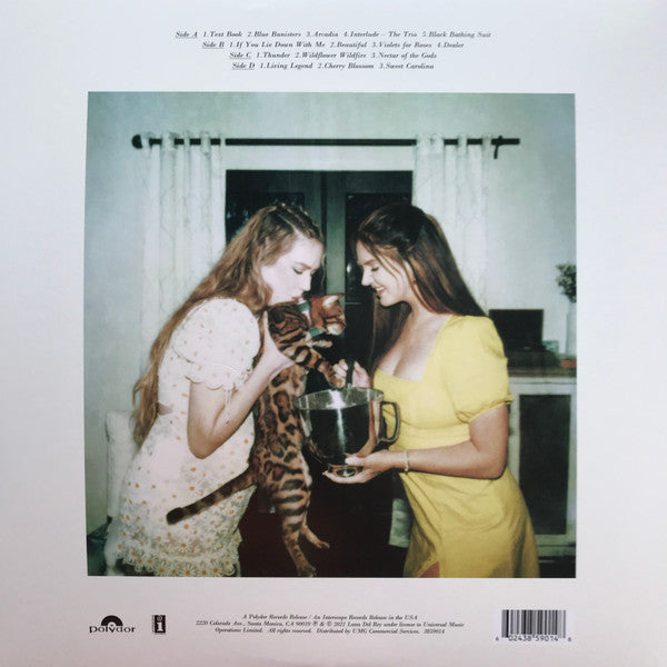 Lana Del Rey - Blue Banisters - Mint- 2 LP Record 2021 Polydor Interscope Vinyl - Pop / Indie Pop - Shuga Records