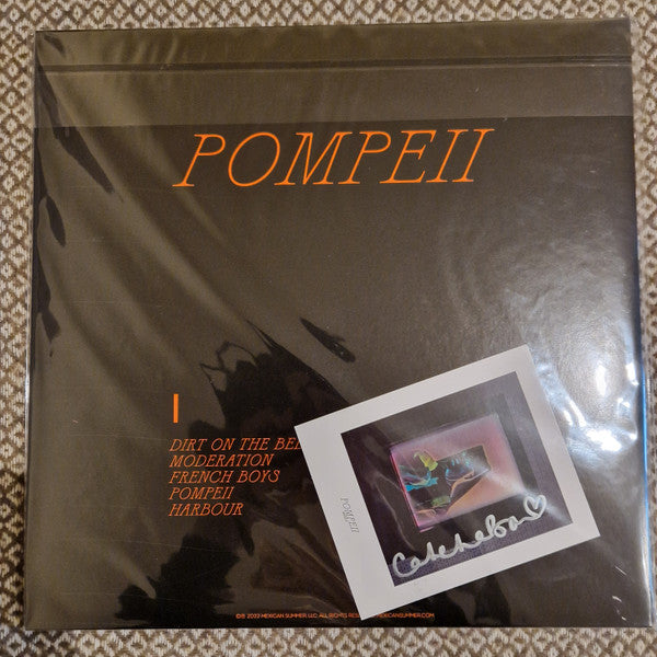 Cate Le Bon – Pompeii - New LP Mexican Summer Indie Exclusive Translucent Yellow Vinyl & Download - Art Rock / Indie Pop - Shuga Records