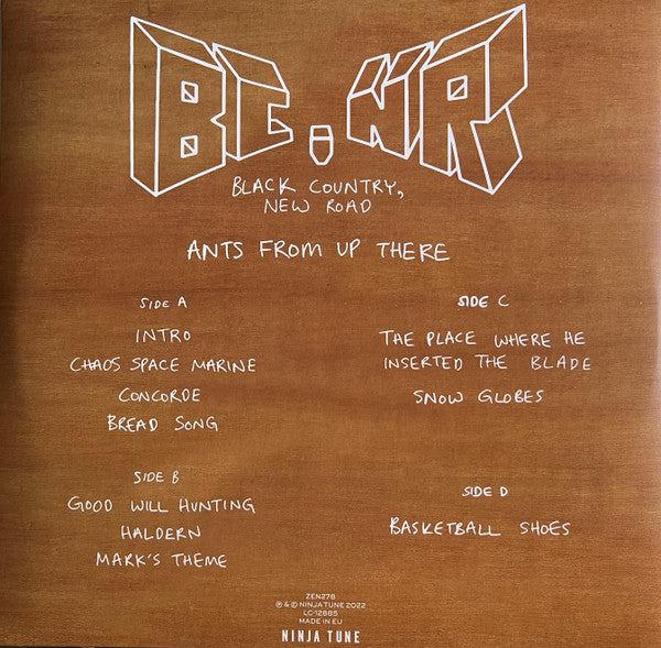 Black Country, New Road - Ants From Up There - Mint- 2 LP Record 2022 Ninja Tune UK Black Vinyl, Booklet - Post Rock / Experimental - Shuga Records