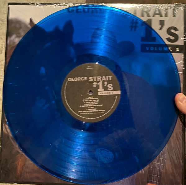 George Strait - #1's Volume 1 (1999) - New LP Record 2022 MCA Nashville Blue Translucent Vinyl - Country