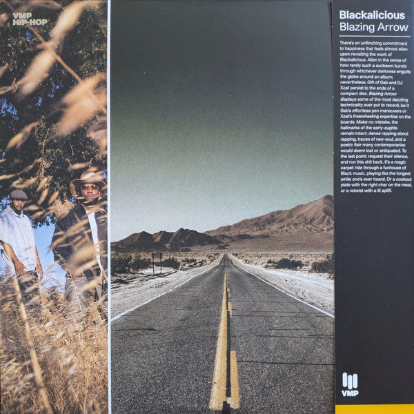 Blackalicious - Blazing Arrow (2002) - New 2 LP Record 2022 Geffen Vinyl Me Please Club Red & Yellow Blazing Galaxy vinyl & OBI - Hip Hop - Shuga Records
