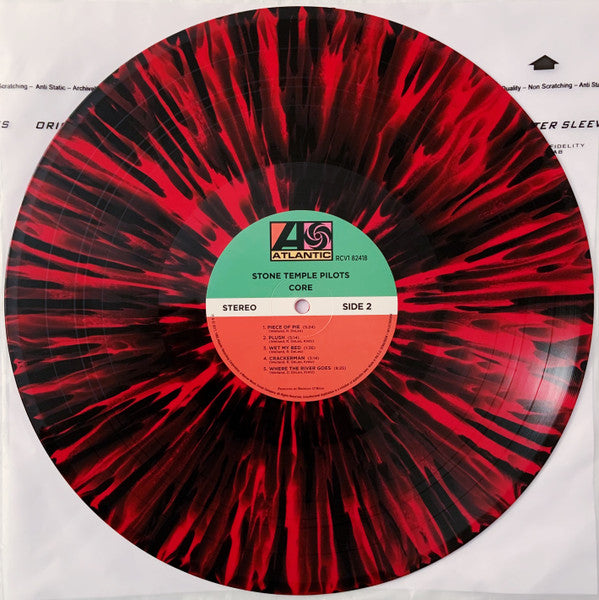 Stone Temple Pilots - Core (1992) - Mint- LP Record 2022 Atlantic Walmart Exclusive Red w/ Black Splatter Vinyl - Grunge / Alternative Rock - Shuga Records