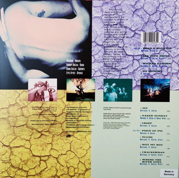 Stone Temple Pilots - Core (1992) - Mint- LP Record 2022 Atlantic Walmart Exclusive Red w/ Black Splatter Vinyl - Grunge / Alternative Rock - Shuga Records