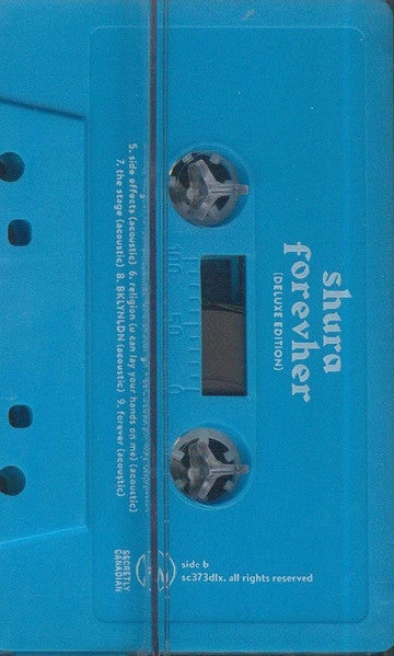 Shura - forevher - New Cassette 2019 Secretly Canadian Tape - Indie Pop - Shuga Records
