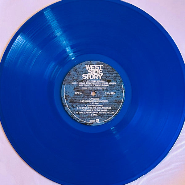 Leonard Bernstein & Stephen Sondheim - West Side Story (Original Motion Picture) - Mint- 2 LP Record 2022 Hollywood Target Exclusive Blue Vinyl & Booklet - Soundtrack - Shuga Records
