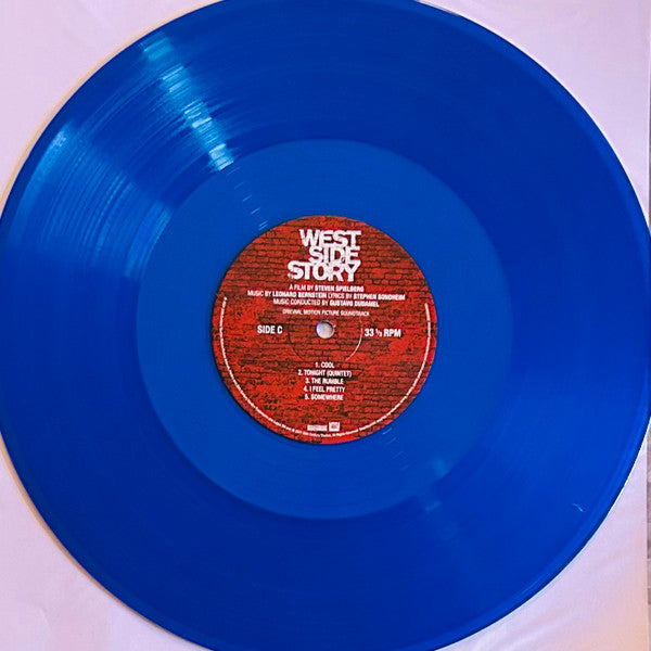 Leonard Bernstein & Stephen Sondheim - West Side Story (Original Motion Picture) - Mint- 2 LP Record 2022 Hollywood Target Exclusive Blue Vinyl & Booklet - Soundtrack - Shuga Records