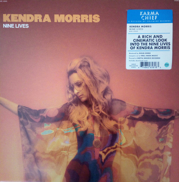 Kendra Morris - Nine Lives - New LP Record 2022 Karma Chief Coke Bottle Vinyl & Download - Neo Soul / Soul - Shuga Records
