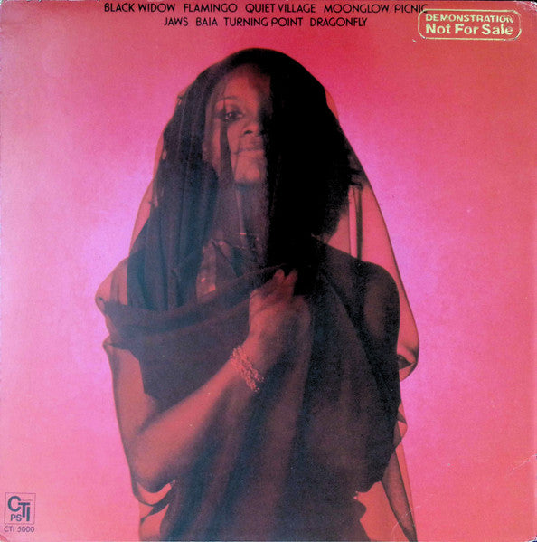 Lalo Schifrin - Black Widow - Mint- LP Record 1976 CTI USA White Label Promo Vinyl - Jazz / Jazz-Funk / Disco - Shuga Records