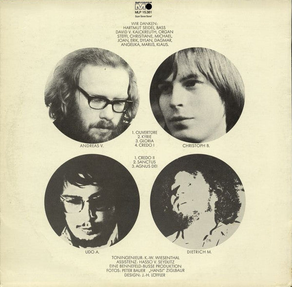 Os Mundi – Latin Mass - Mint- LP Record 1970 Metronome Germany Vinyl - Prog Rock / Krautrock