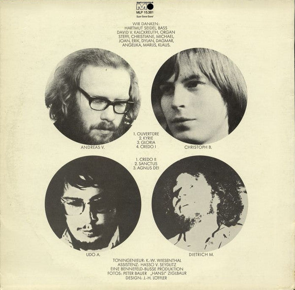 Os Mundi – Latin Mass - Mint- LP Record 1970 Metronome Germany Vinyl - Prog Rock / Krautrock - Shuga Records