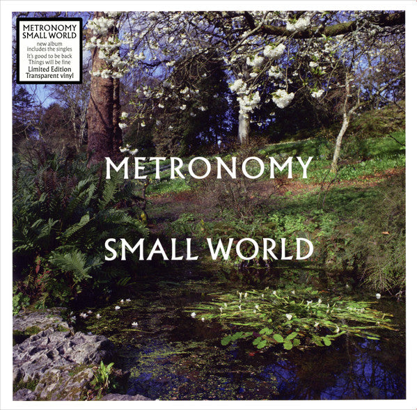 Metronomy - Small World - New LP Record 2022 Because Music Clear Transparent Vinyl - Pop / Synth Pop - Shuga Records