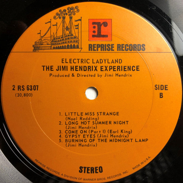 The Jimi Hendrix Experience - Electric Ladyland (1968) - Near Mint- 2 LP Record 1970 Reprise USA Vinyl - Psychedelic Rock / Blues Rock - Shuga Records