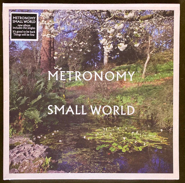 Metronomy - Small World - New LP Record 2022 Because Music Black Vinyl - Pop / Synth-pop - Shuga Records