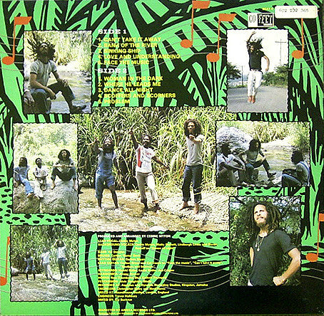 Cedric Myton & The Congos – Face The Music - VG+ LP Record 1981 Go-Feet UK Vinyl - Reggae / Roots Reggae - Shuga Records