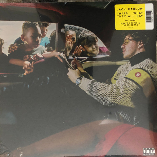 Jack Harlow - Thats What They All Say - VG+ LP Record 2022 Atlantic Black Vinyl - Hip Hop / Pop Rap - Shuga Records