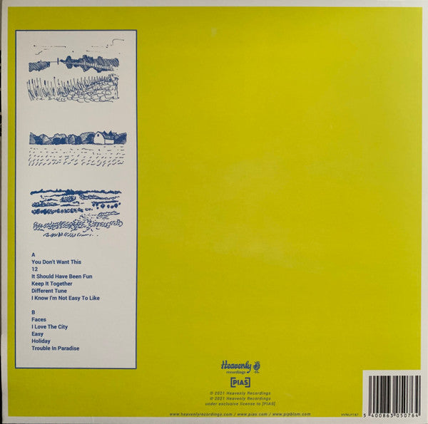 Pip Blom - Welcome Break - Mint- LP Record 2022 Heavenly Black Vinyl - Indie Rock - Shuga Records