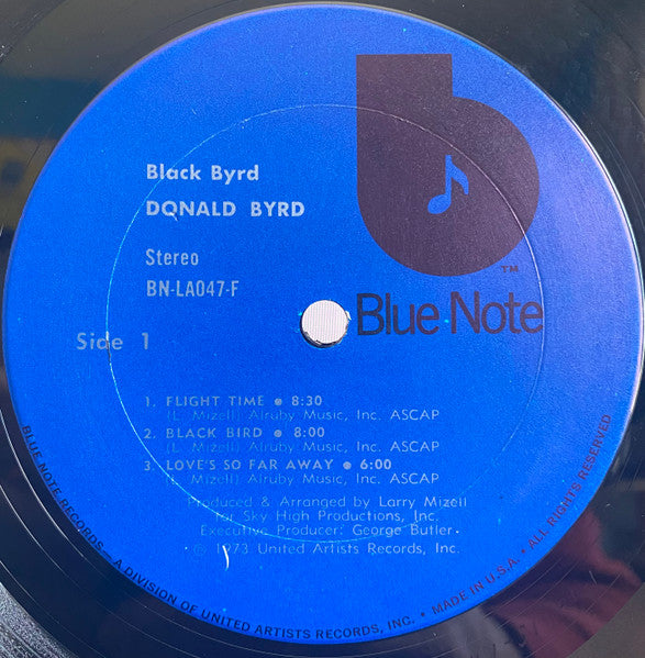 Donald Byrd - Black Byrd - VG+ LP Record 1973 Blue Note USA Vinyl - Jazz / Jazz-Funk - Shuga Records