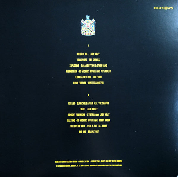 Various Artists - Crown Jewels Vol. 2 - Mint- LP Record 2022 Big Crown BCR Exclusive Golden Haze Vinyl & Sticker Sheet Choose Your Own Adventure Cover - Funk  / Soul / Rock / R&B - Shuga Records