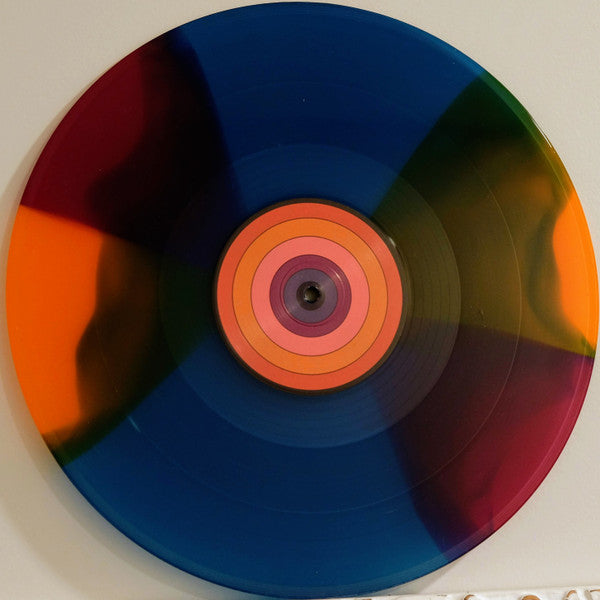 (Damaged Cover) - Khruangbin & Leon Bridges - Texas Moon - New EP Record 2022 Dead Oceans Spotify Fan Exclusive Kaleidoscope Vinyl - Pop / Psychedelic / Soul - Shuga Records