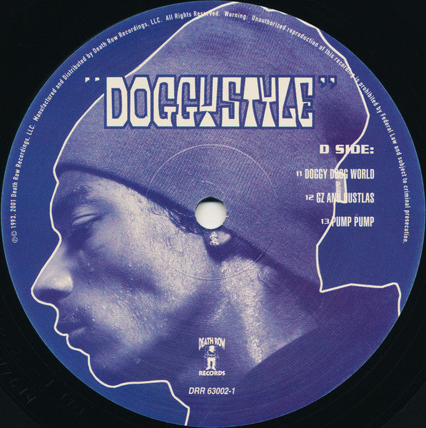 Snoop Doggy Dogg - Doggystyle (1993) - Mint- 2 LP Record 2014 Death Row USA Vinyl - Hip Hop / G-Funk - Shuga Records