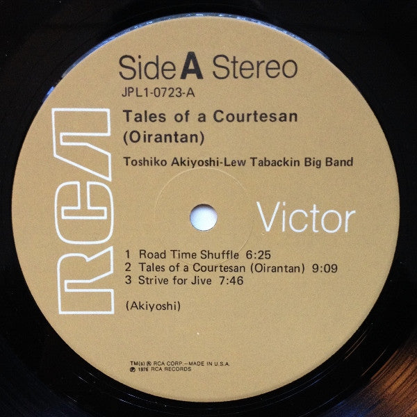 Toshiko Akiyoshi-Lew Tabackin Big Band - Tales Of A Courtesan (Oirantan) - VG+ LP Record 1976 RCA USA Vinyl - Jazz / Big Band - Shuga Records