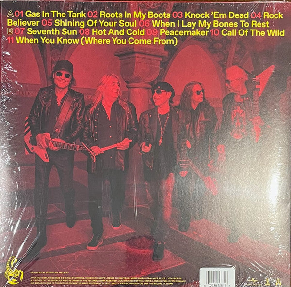 Scorpions – Rock Believer - Mint- LP Record 2022 Vertigo Target Exclusive Vinyl & Slipmat - Rock & Roll / Heavy Metal