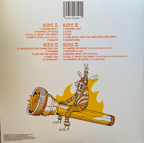 Foster The People - Torches X (2011) - New 2 LP Record 2022 Columbia USA Orange Vinyl Misprint Cover - Indie Rock / Alternative Rock - Shuga Records