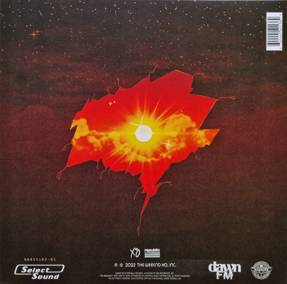 The Weeknd - Dawn FM - Mint- 2 LP Record 2022 Republic XO Target Exclusive Silver Vinyl - R&B / Synthwave / Hip Hop - Shuga Records