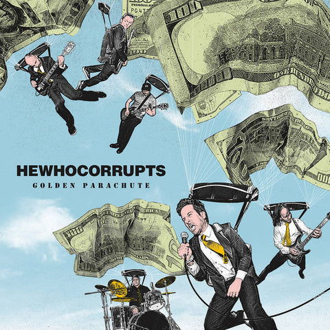 Hewhocorrupts – Golden Parachute - New LP Record 2022 Forge Again USA Metallic Gold Vinyl - Rock / Grindcore / Hardcore