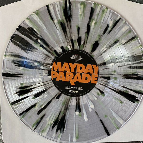 Mayday Parade - Mayday Parade - Mint- LP Record 2022 Fearless Ultra Clear w/ Black, Olive Green, & White Splatter Vinyl & Booklet - Alternative Rock / Pop Punk - Shuga Records