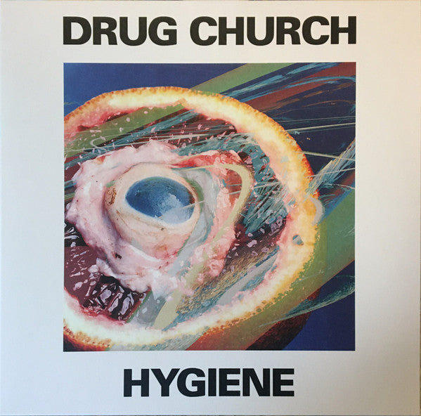 Drug Church - Hygiene - Mint- LP Record Pure Noise Newbury Comics Exclusive Yellow In Clear With Blue & Violet Splatter Vinyl & Insert - Alternative Rock / Hardcore / Punk / Grunge - Shuga Records