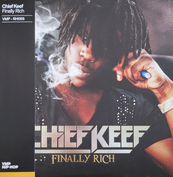 Chief Keef - Finally Rich (2012) - New 2 LP Record 2022 Interscope Glory Boyz Vinyl Me Please Club Silver & Black Galaxy Vinyl - Hip Hop / Trap / Drill - Shuga Records