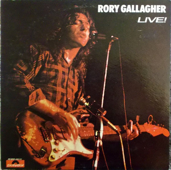 Rory Gallagher - Rory Gallagher Live! - VG+ LP Record USA White Label Promo Vinyl - Rock / Blues Rock - Shuga Records